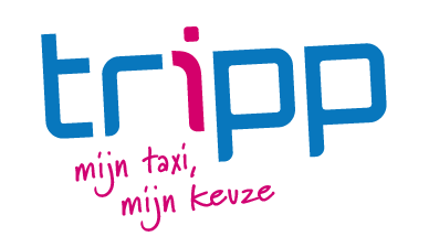 Logo Tripp Taxi, mijn taxi, mijn keuze